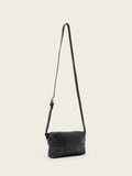 AllSaints black Ares micro cross-body bag (British brand)
