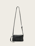 AllSaints black Ares micro cross-body bag (British brand)