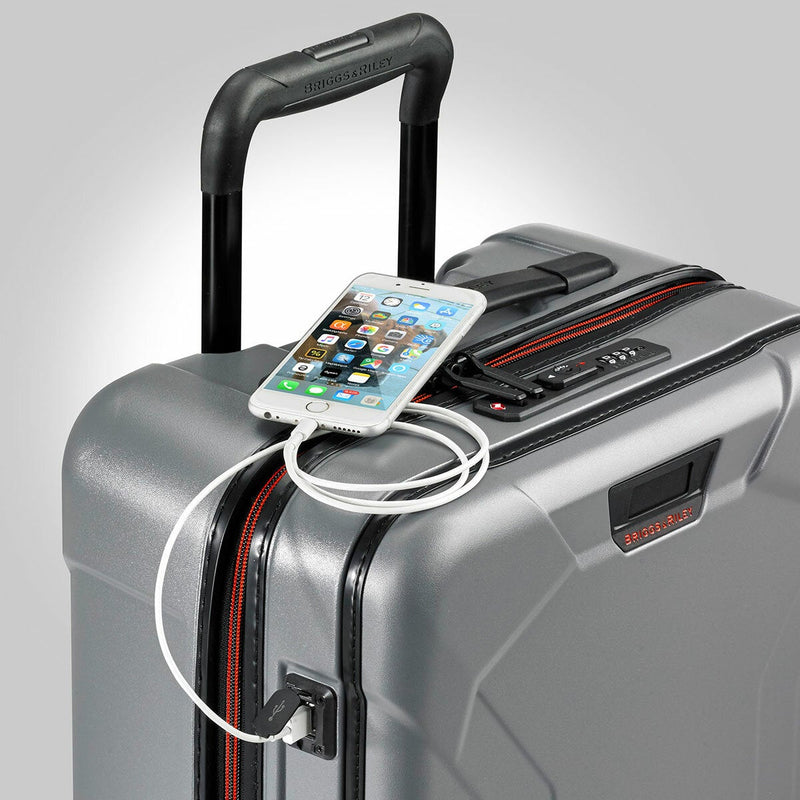Briggs & Riley Torq carry-on spinner Granite 53.3cm, UK version
