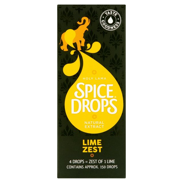 Spice Drops Concentrated Natural Lime Zest Extract   5ml GOODS M&S   