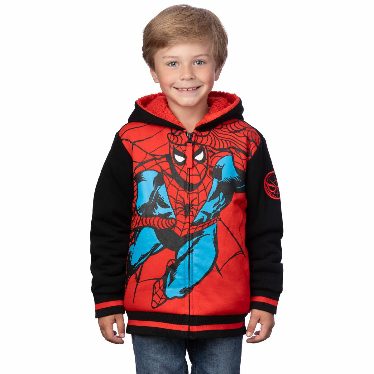 Kids plush hoodie with character themes for ages 3-7 years - British product
