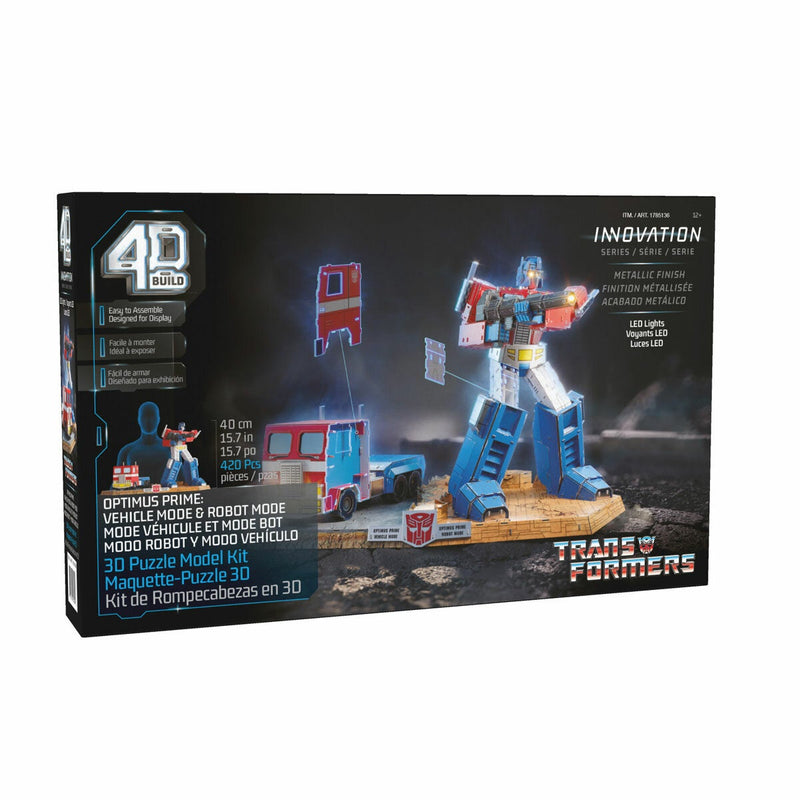 SpinMaster 4D Build Puzzle Model Kit Assortment (12+ Years)