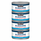 Kirkland Signature solid white tuna in brine 8x198g - British product