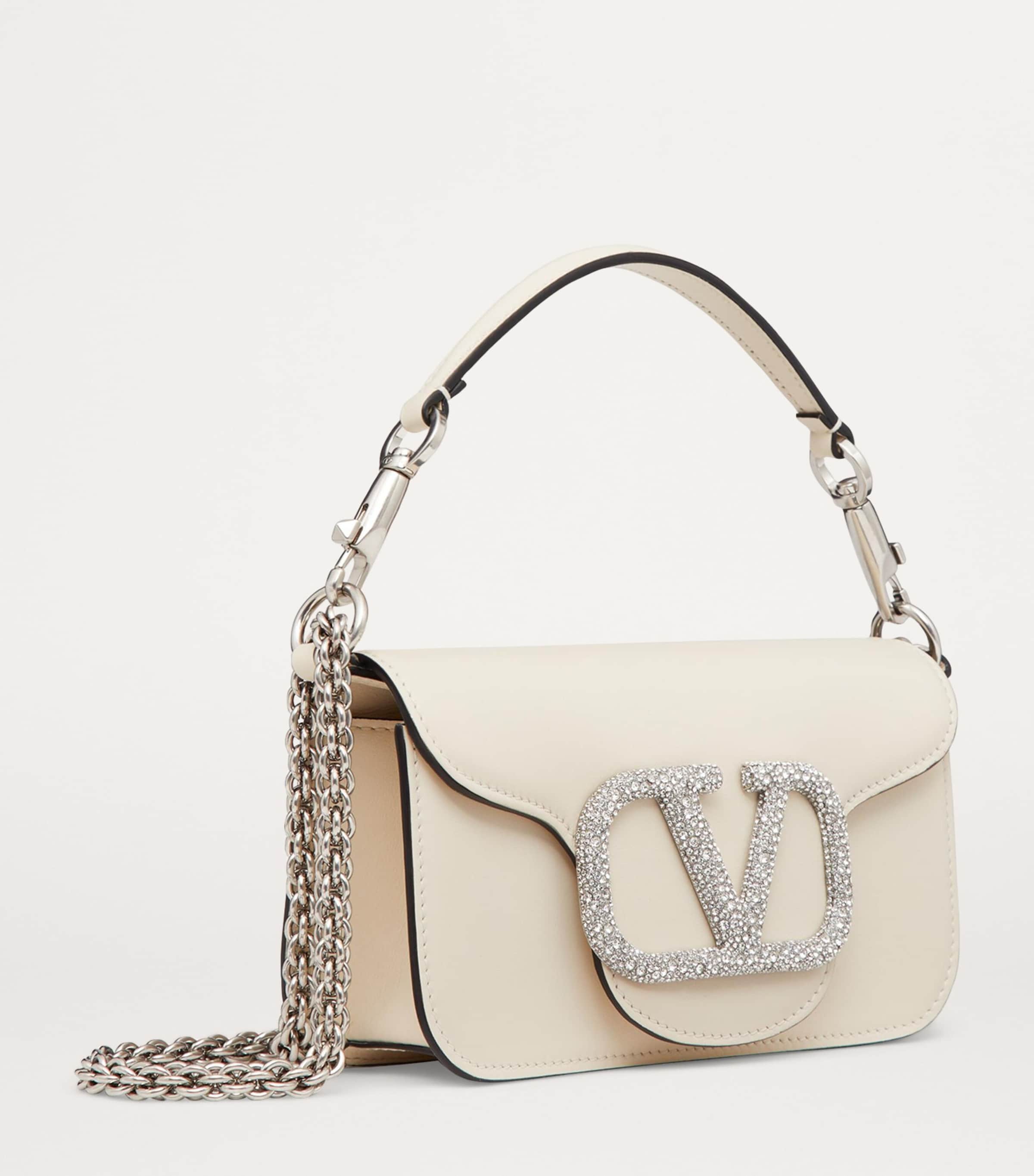 Valentino Garavani Locò leather shoulder bag, UK version