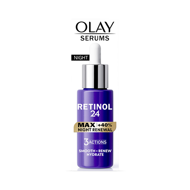 Olay Retinol 24 MAX Night Serum 40ml, UK version