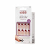 KISS French Press On Nails Catchy Purple Medium Almond - British product