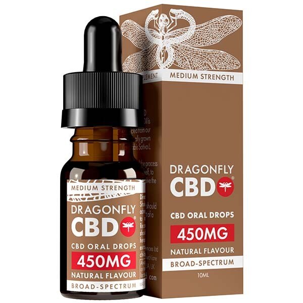 Dragonfly Cbd Oil Oral Drops - 450Mg 10Ml Broad Spectrum GOODS Superdrug   