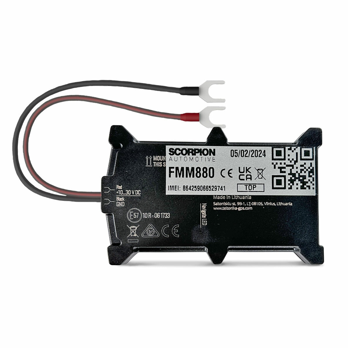 ScorpionTrack 4G 2-wire self-fit GPS tracker (British brand)