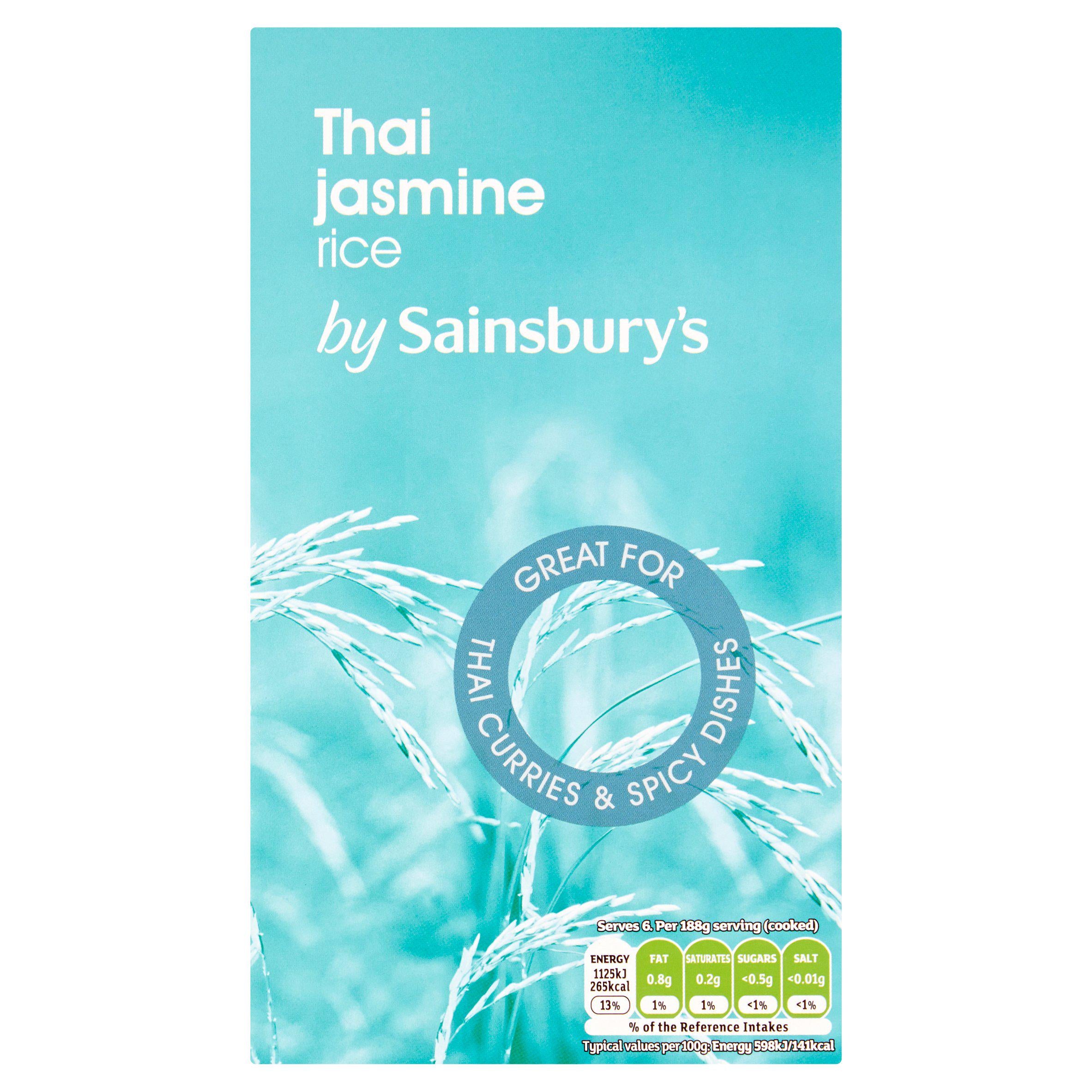 Sainsbury's Thai Fragrant Rice 500g rice Sainsburys   