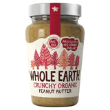 Whole Earth Organic Crunchy Peanut Butter   340g GOODS M&S   