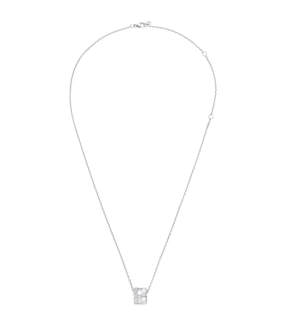 Chaumet Bee de Chaumet medium white gold diamond necklace (British brand)