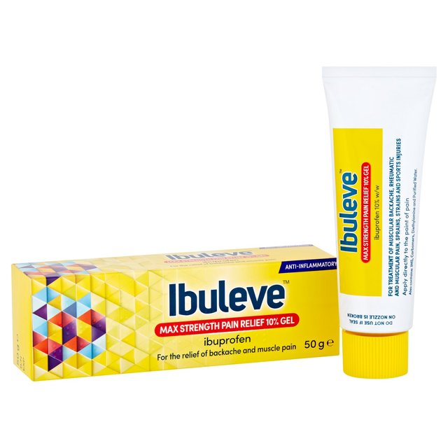 Ibuleve Max Strength Pain Relief 10%   50g GOODS M&S   