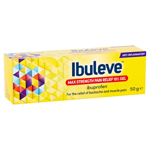 Ibuleve Max Strength Pain Relief 10%   50g GOODS M&S   