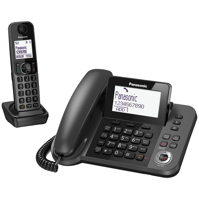 Panasonic KX-TGF320 combo telephone with answer machine - British product