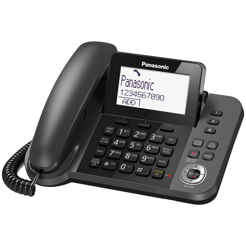 Panasonic KX-TGF320 combo telephone with answer machine - British product
