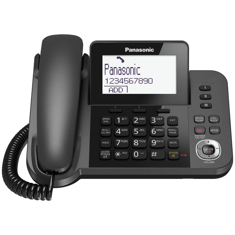 Panasonic KX-TGF320 combo telephone with answer machine - British product
