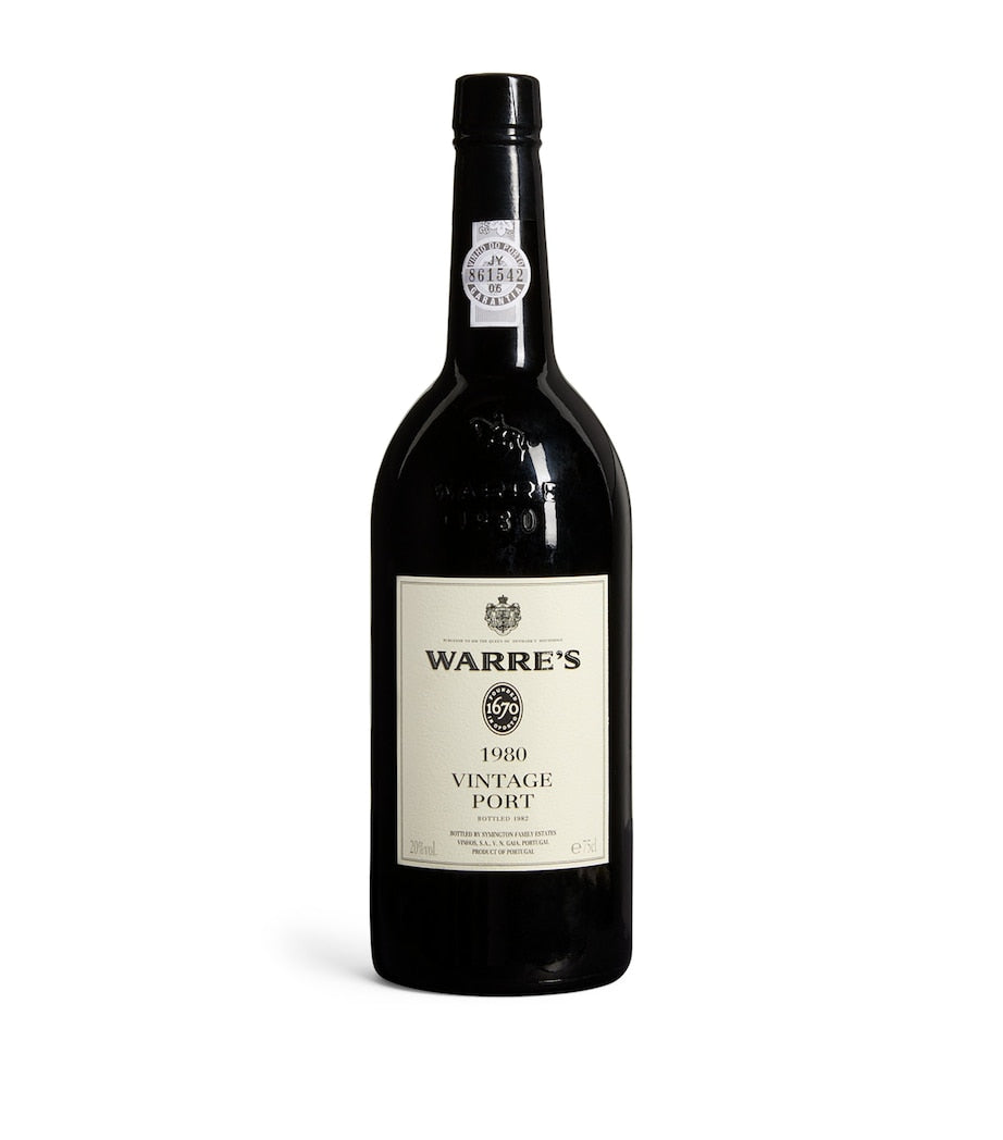 Warre's Vintage Port 1980 75cl, imported from the UK