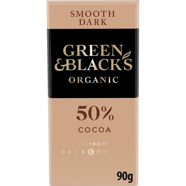 Green & Black's Smooth 50% Dark Chocolate Bar   90g