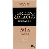 Green & Black's Smooth 50% Dark Chocolate Bar   90g GOODS M&S   