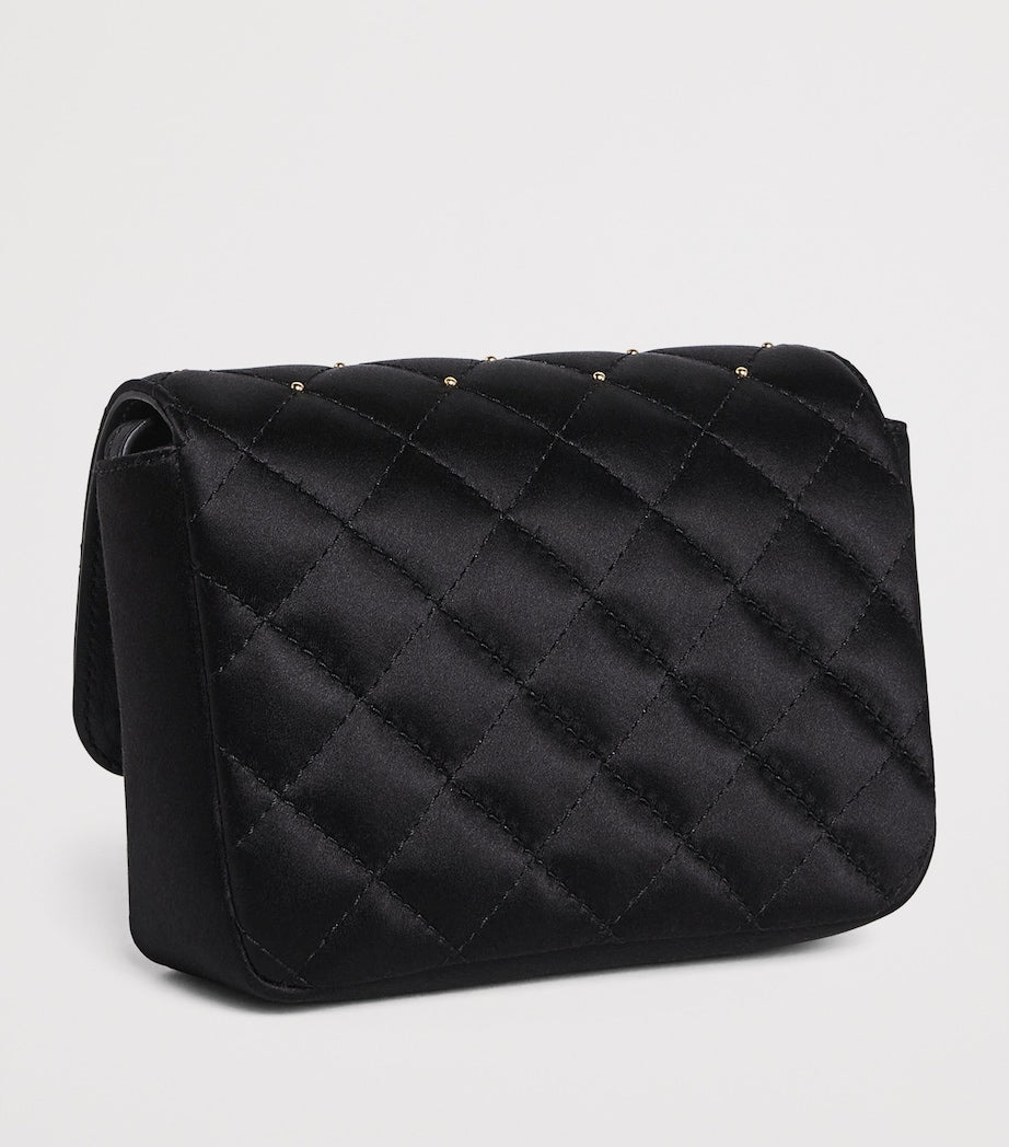 Versace Kids satin quilted handbag (British brand)