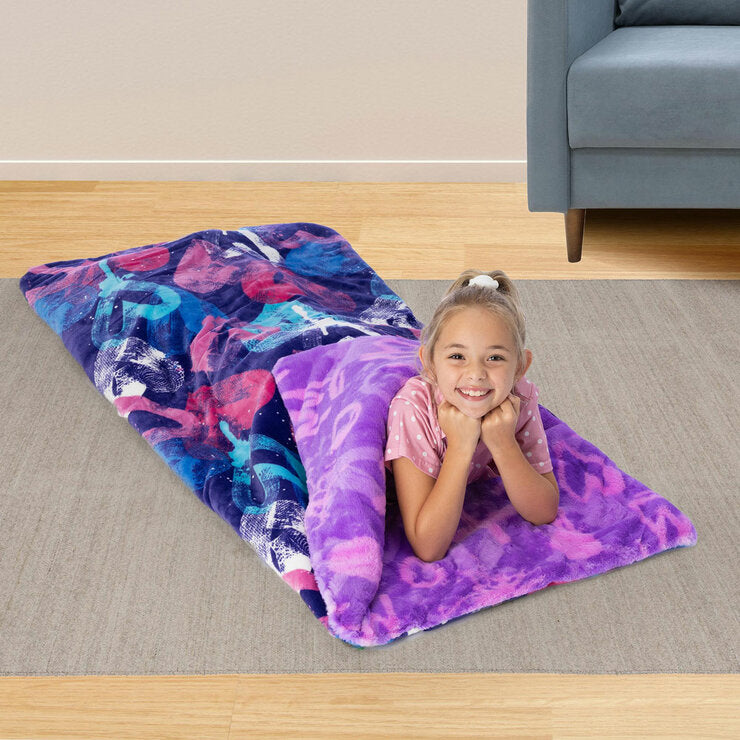Ashford Home faux fur slumber bag blanket, UK version