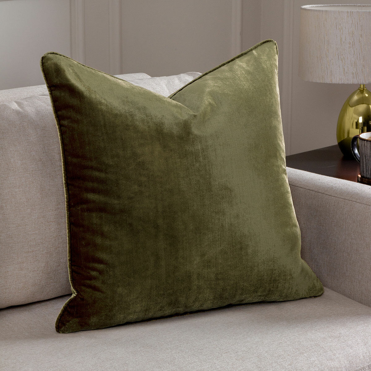Paoletti velvet cushion 2 pack 55x55 cm - British product