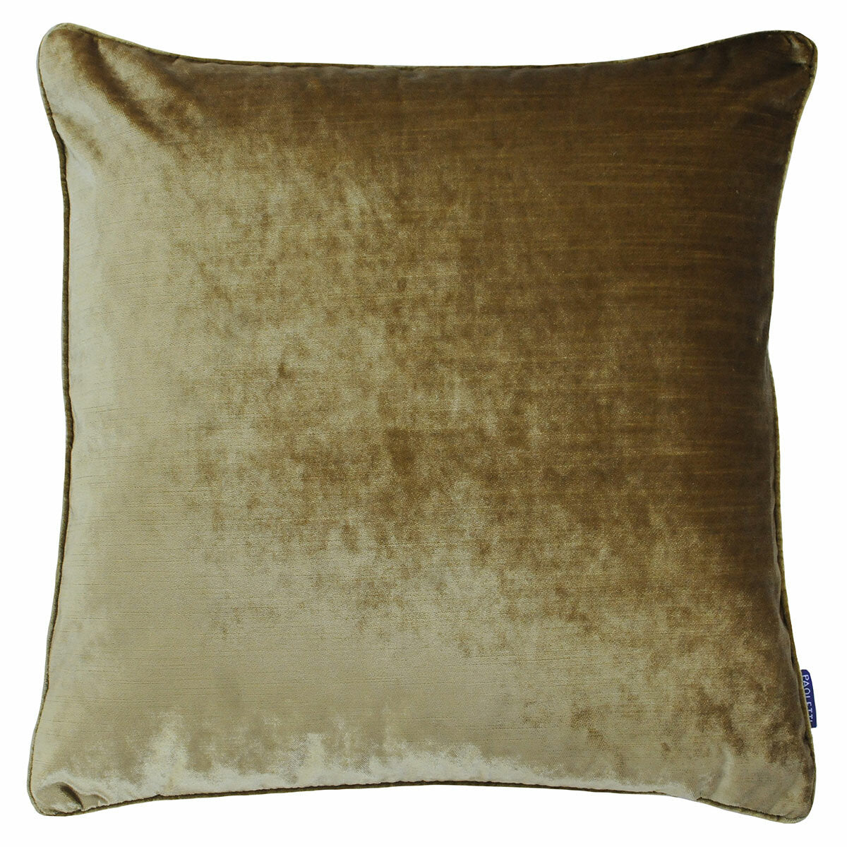 Paoletti gold velvet cushion 2 pack 55 cm, British brand