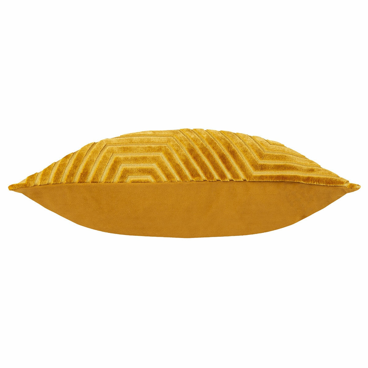 Paoletti Evoke gold velvet cushion 2 pack 45x45cm, imported from the UK