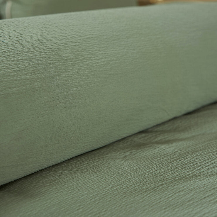 Belledorm cotton bedding set sage double - British product