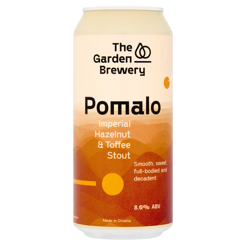 The Garden Brewery imperial hazelnut toffee stout 440ml, UK version