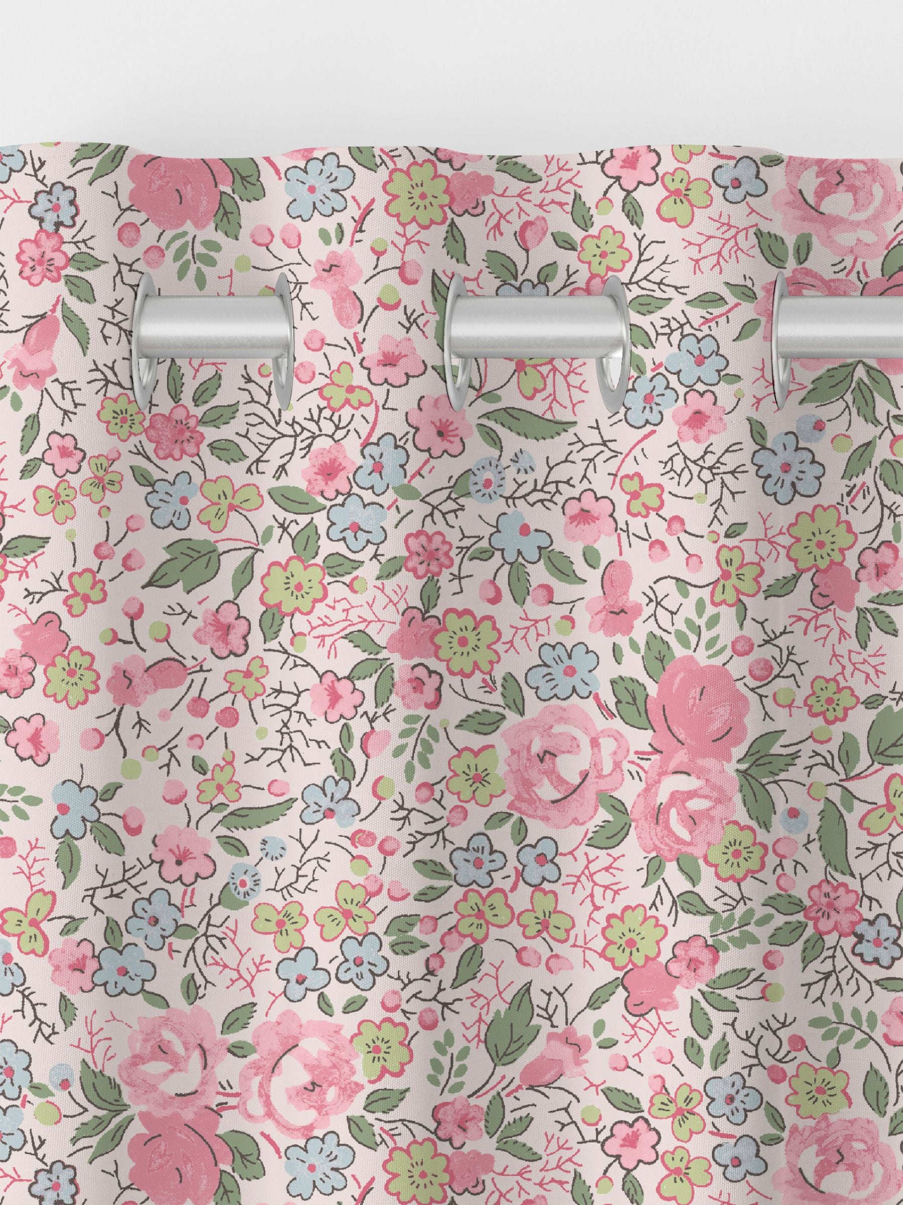 Laura Ashley curtains Peony Pink Rowena made to measure, UK version