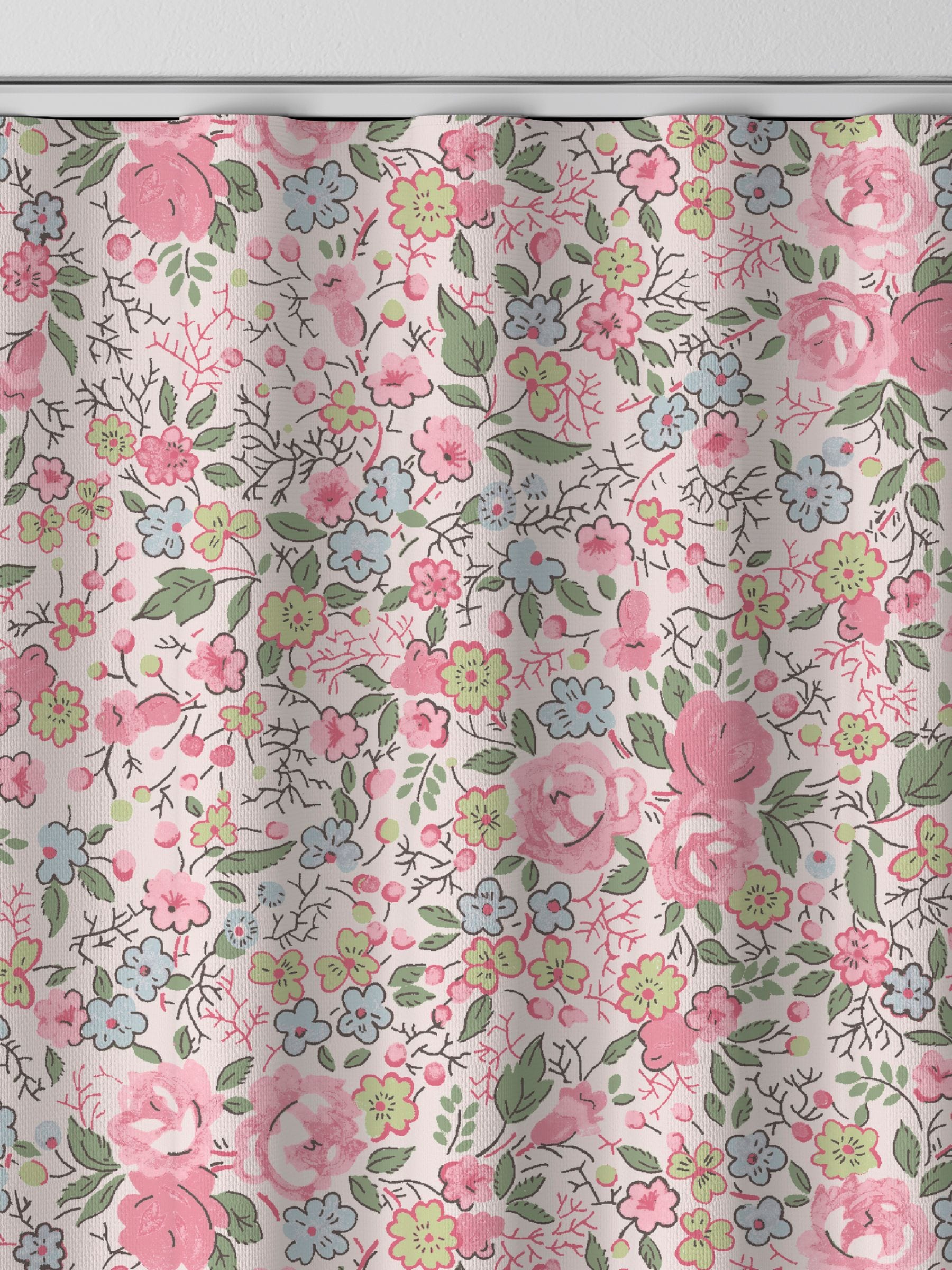 Laura Ashley curtains Peony Pink Rowena made to measure, UK version