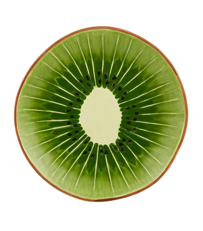 Bordallo Pinheiro kiwi dessert plate 21cm - British product