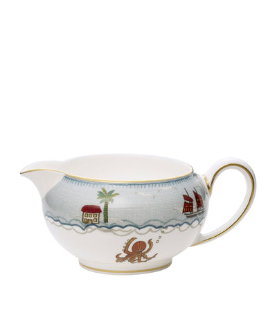 Harrods Wedgwood x Kit Kemp Sailor's Farewell Cream Jug- Buy online at McGrocer
