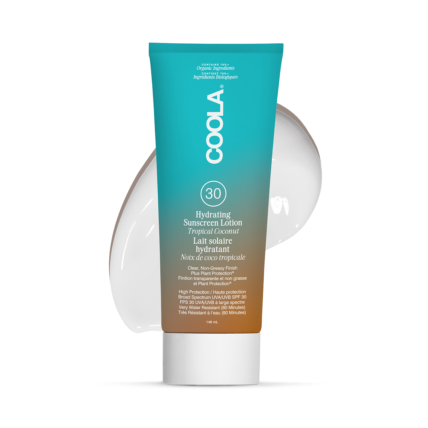 Coola body lotion sunscreen coconut 148ml (British brand)