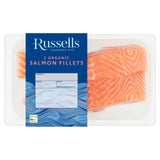 Russell's Organic Salmon Fillets   240g GOODS M&S   