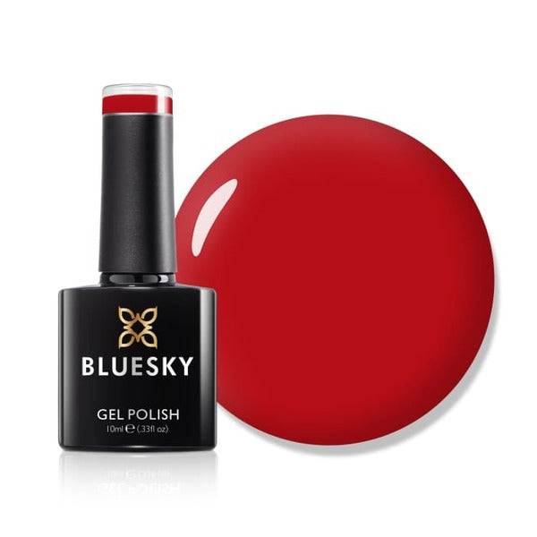 Bluesky Gel Polish Sleek Chic Deep Red - British product