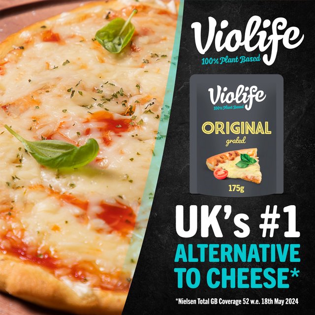 Violife Original Grated Vegan Cheese Alternative   175g GOODS M&S   