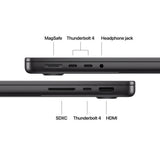 Apple MacBook Pro Space Black 14 inch, imported from the UK