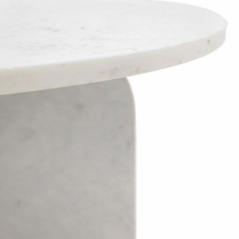 Gallery Amalfi white marble coffee table, UK version