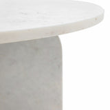 Gallery Amalfi white marble coffee table, UK version