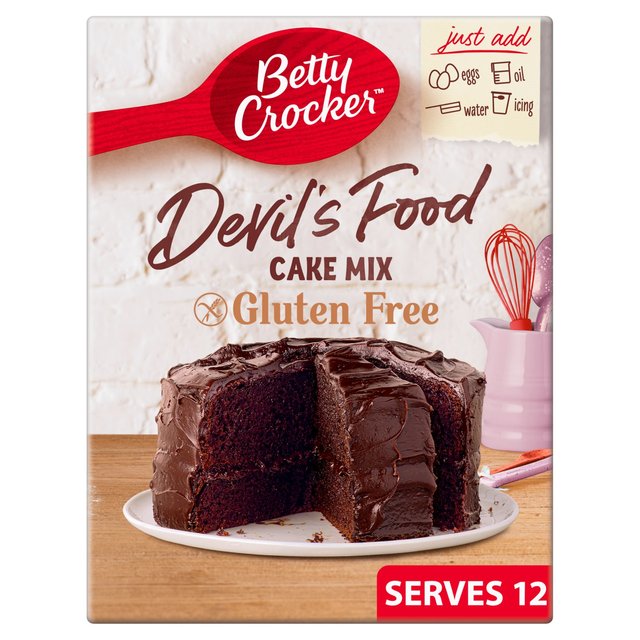 Betty Crocker Gluten Free Devil's Food Chocolate Cake Mix   425g GOODS M&S   