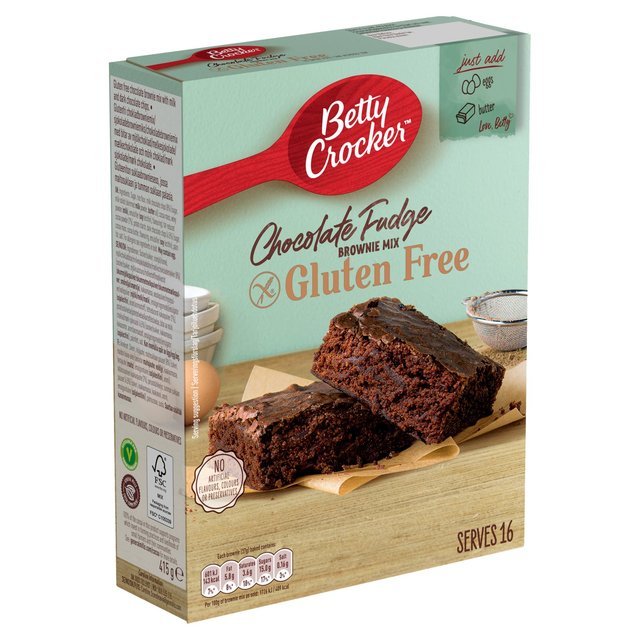 Betty Crocker Gluten Free Chocolate Fudge Brownie Mix   415g GOODS M&S   