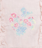 Tartine et Chocolat linen embroidered floral dress for ages 3 months to 4 years (British brand)