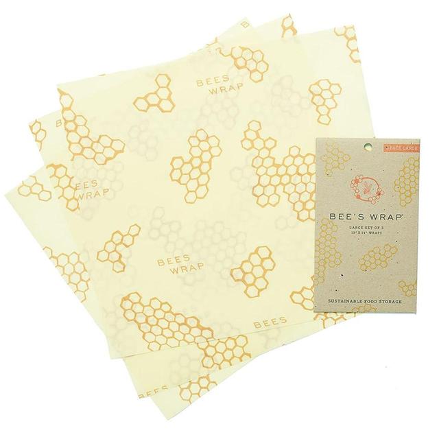 Bee's Wrap Reusable Food Wraps Large   3 per pack GOODS M&S   