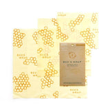 Bee's Wrap Reusable Food Wraps Assorted   3 per pack GOODS M&S   