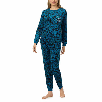Costco UK Jane & Bleecker Dame Silkeaktig Plysj Pyjamassett- Kjøp online hos McGrocer