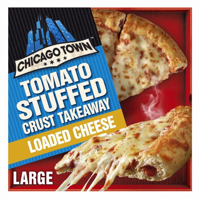 Chicago Town Takeaway Stuffed Crust Cheese Large Pizza   630g