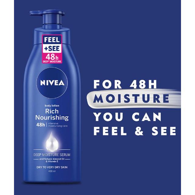 NIVEA Body Lotion for Dry Skin Rich Nourishing   400ml GOODS M&S   