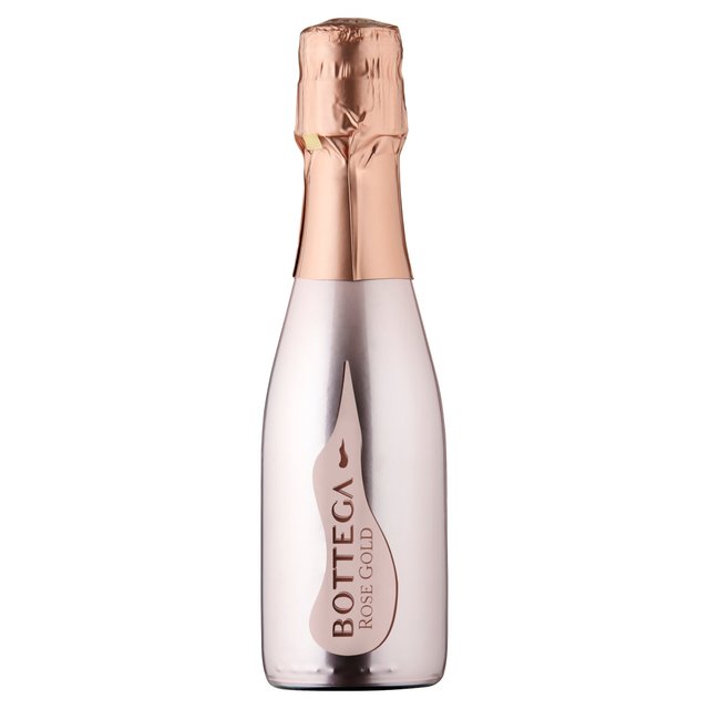 Bottega Rose Gold Sparkling Wine   20cl GOODS M&S   